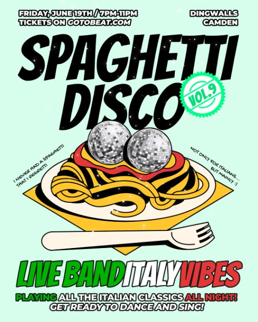 Spaghetti Disco - Live in London! 