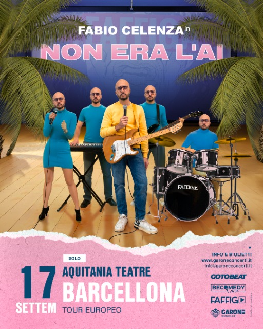 Fabio Celenza - "Non Era L'AI" - Live in Barcelona