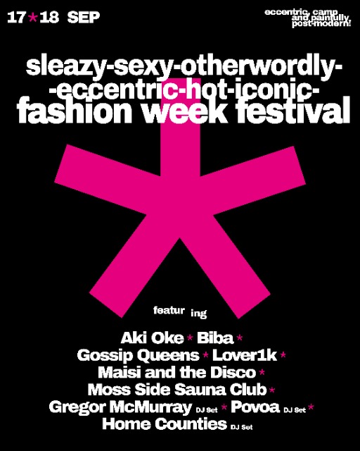 You Wanted a Party? x London Fashion Week Festival