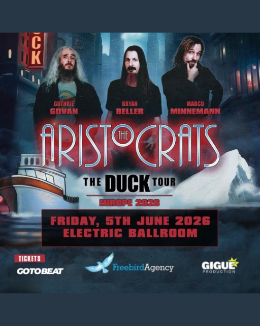 THE ARISTOCRATS live in London!