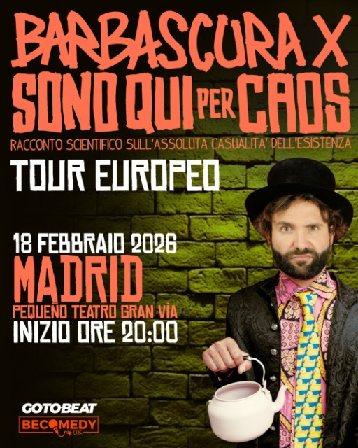 Barbascura X - "Sono qui per caso" - Madrid