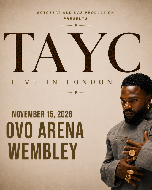 Tayc live at OVO WEMBLEY ARENA
