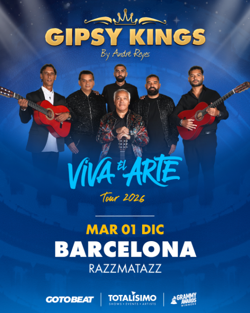 GIPSY KINGS by André Reyes – Concierto en vivo en Razzmatazz, Barcelona