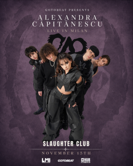Alexandra Căpitănescu live in Milan at Slaughter Club