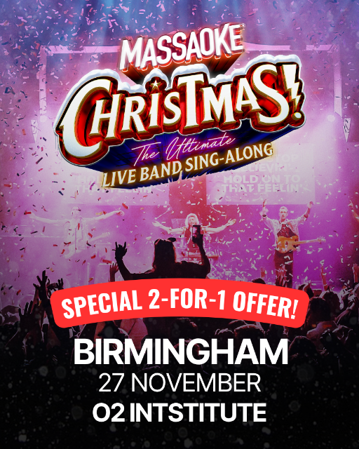 Massaoke Christmas Live, Birmingham - LIMITED 2-for-1 Ticket Offer!