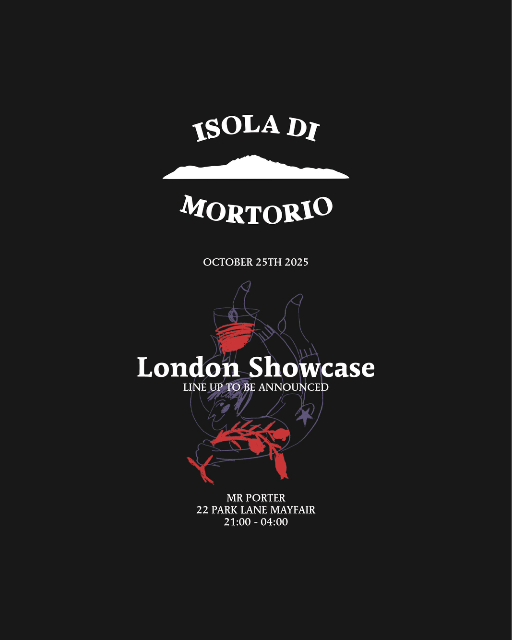 ISOLA DI MORTORIO LONDON MR PORTER 