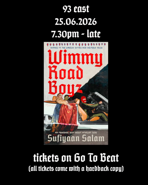 Soho Reading Series presents The Launch of Wimmy Road Boyz by Sufiyaan Salam