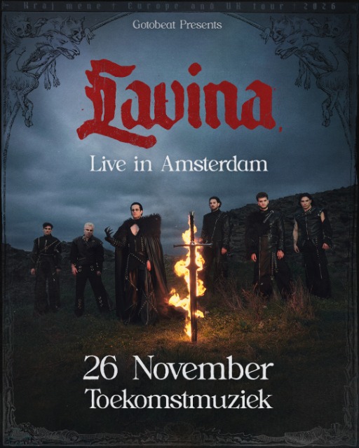 Lavina live in Amsterdam!