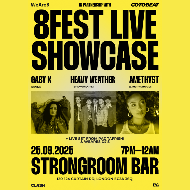 8Fest Live Showcase at Strongroom Bar