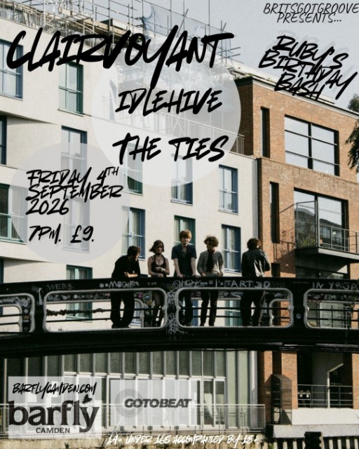 Clairvoyant, The Ties and Idle Hive live at Barfly
