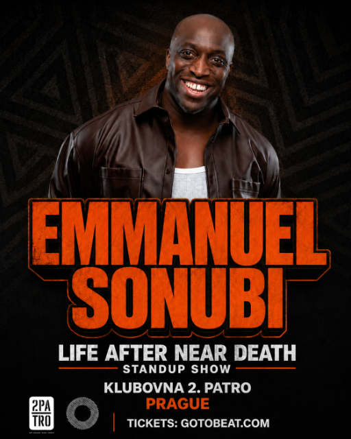 Emmanuel Sonubi - "Life After Near Death" British Stand-up Comedy in Prague