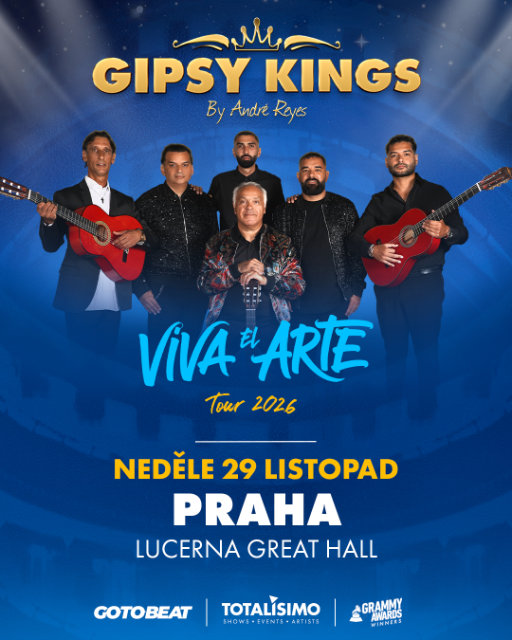GIPSY KINGS by André Reyes - Živě v Praze v Lucerně Velký Sál