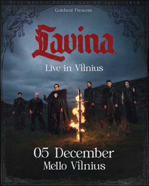 Lavina live in Vilnius!