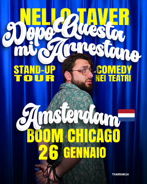 Nello Taver Stand-Up in Amsterdam 