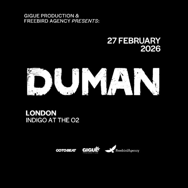 GIGUE & FREEBIRD PRESENT: DUMAN – LIVE IN LONDON