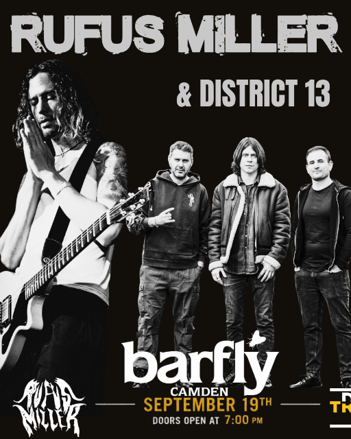 Rufus Miller and District 13 Live at Barfly, London