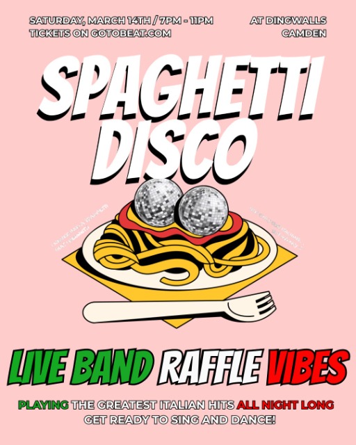 Spaghetti Disco - Live in London!