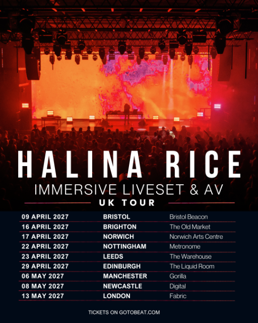 Halina Rice - UK Tour 2027