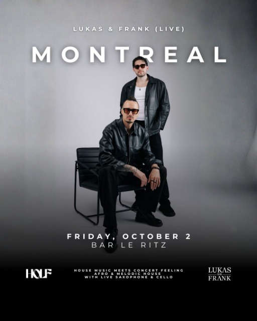 Lukas & Frank live in Montreal 2026