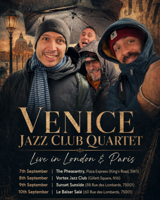 Venice Jazz Club Quartet 2026 Tour