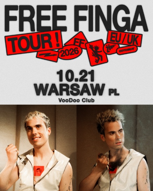 Free Finga live in Warsaw!