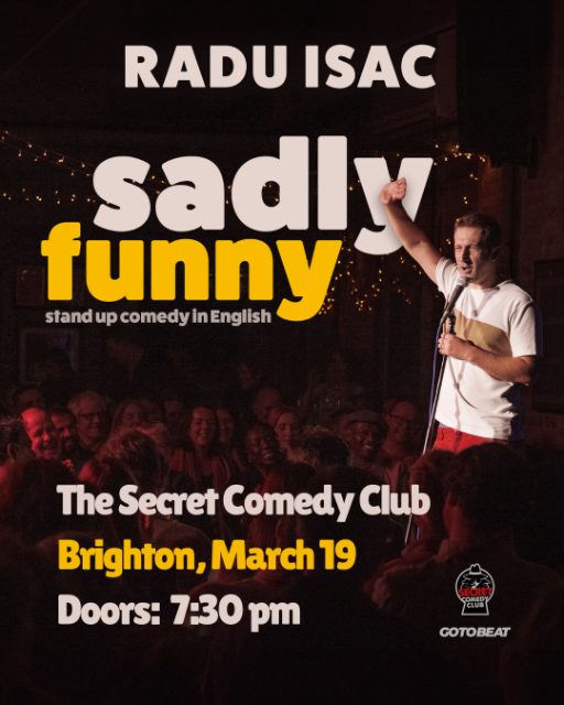 Radu Isac - Sadly Funny at Secret Comedy Club in Brighton