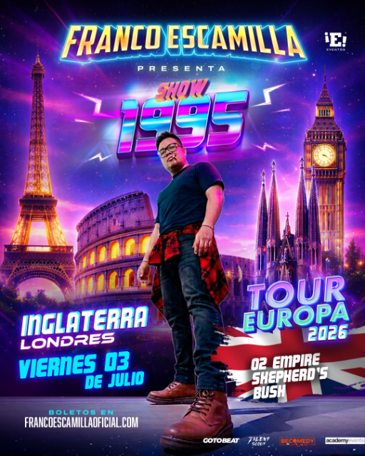 Franco Escamilla - "1995" - Tour Europa 2026 - Londres