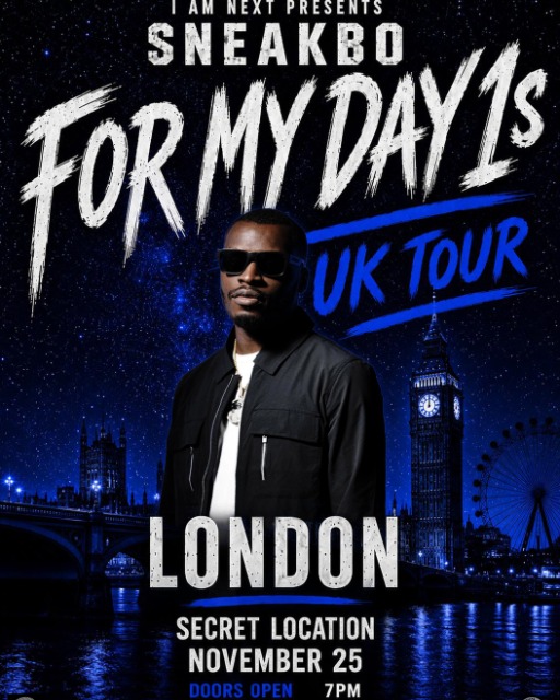 Sneakbo - London - For My Day 1s ( UK Tour )