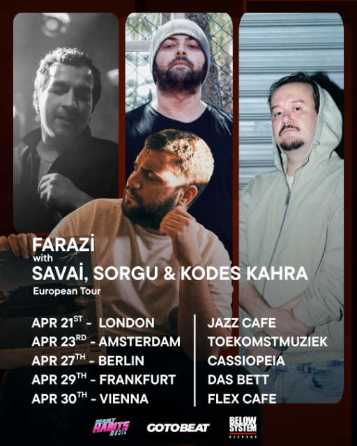 Farazi & Friends: Savai, Sorgu & Kodes Kahra | London