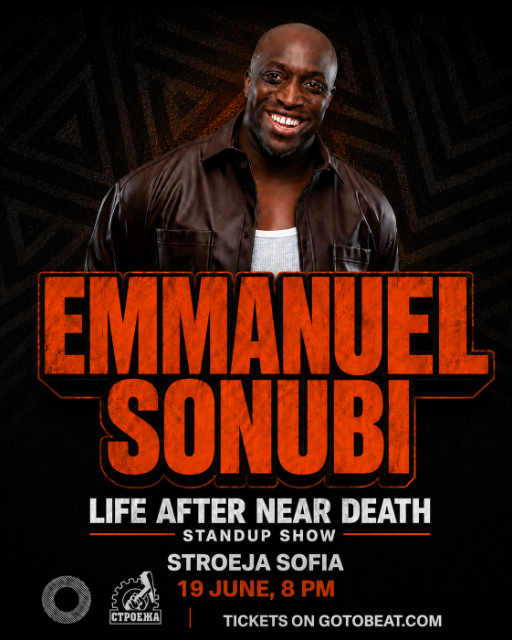 Emmanuel Sonubi - "Life After Near Death" British Stand-up Comedy in Sofia