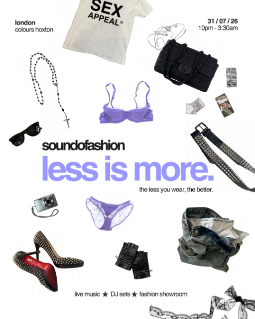 Sound of Fashion: Less is More