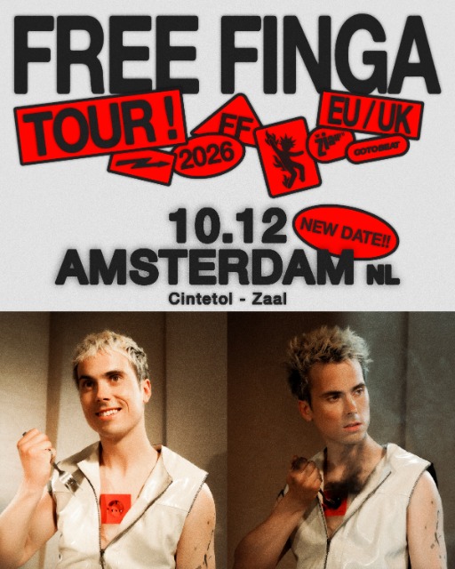 ADDED DATE: Free Finga Live in Amsterdam!