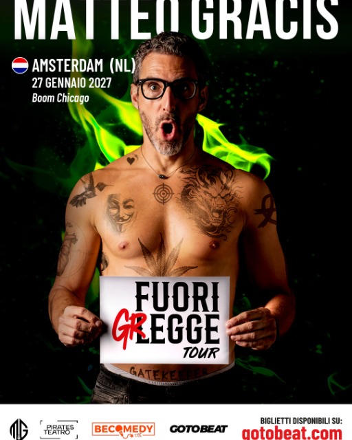 Matteo Gracis LIVE in Amsterdam