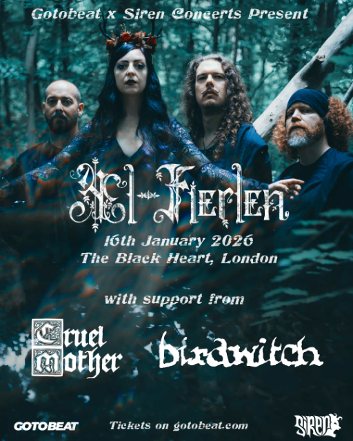 Æl-Fierlen with Cruel Mother and Birdwitch live at The Black Heart!