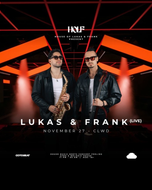 House of Lukas & Frank live in Sofia at CLWD