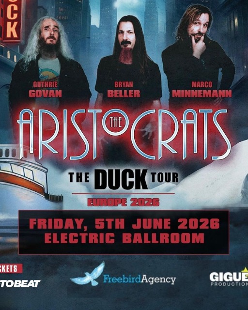 THE ARISTOCRATS live in London!