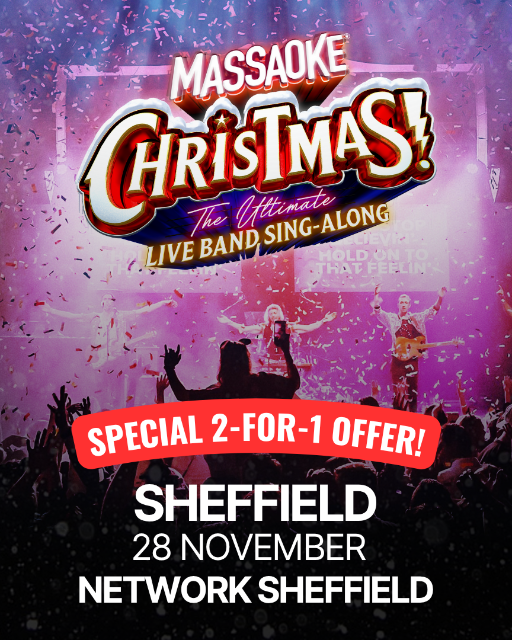 Massaoke Christmas Live, Sheffield - LIMITED 2-FOR-1 OFFER!