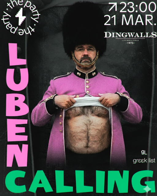 Luben Calling : Luben party in London!