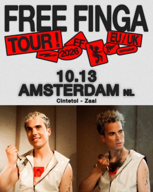 Free Finga live in Amsterdam!