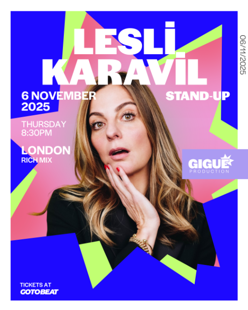 Lesli Karavil live in London!